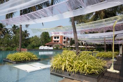Ceiling — Pool Party decor — Alila Diwa Goa